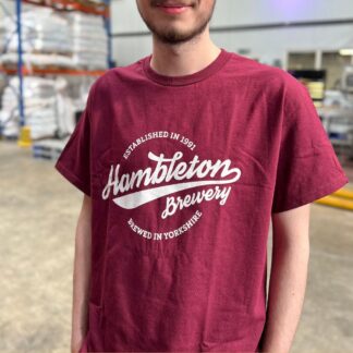 Craft Logo Burgundy T-Shirt